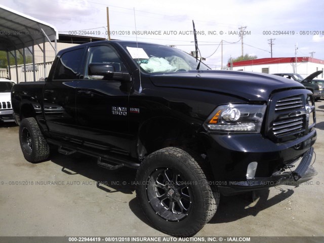 1C6RR7MT9ES153568 - 2014 RAM 1500 SPORT BLACK photo 1