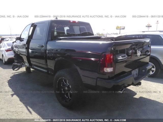 1C6RR7MT9ES153568 - 2014 RAM 1500 SPORT BLACK photo 3