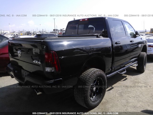 1C6RR7MT9ES153568 - 2014 RAM 1500 SPORT BLACK photo 4