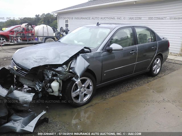 1G1ZU53866F208697 - 2006 CHEVROLET MALIBU LTZ 灰色 照片 2