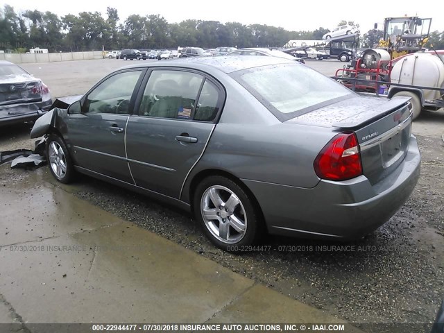 1G1ZU53866F208697 - 2006 CHEVROLET MALIBU LTZ 灰色 照片 3