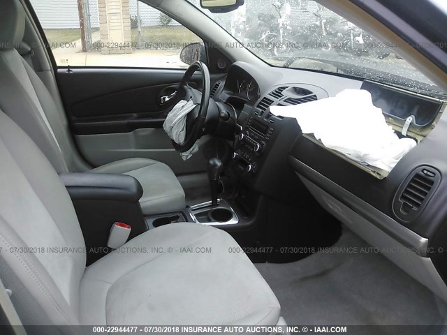 1G1ZU53866F208697 - 2006 CHEVROLET MALIBU LTZ 灰色 照片 5