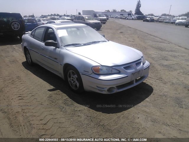 1G2NV52E02M545726 - 2002 PONTIAC GRAND AM GT1 SILVER photo 1