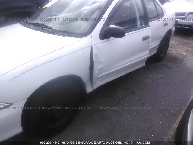 1G1JC524527332463 - 2002 CHEVROLET CAVALIER CNG WHITE photo 6