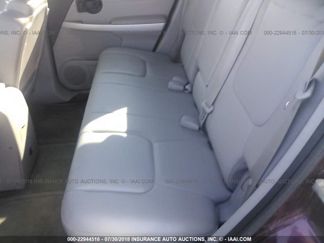 2CNDL83F596245853 - 2009 CHEVROLET EQUINOX LTZ BURGUNDY photo 8