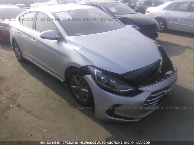 5NPD84LF7HH212779 - 2017 HYUNDAI ELANTRA SE/VALUE/LIMITED SILVER photo 1