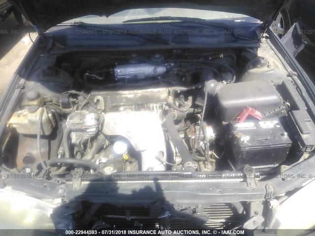 4T1BG22KXYU627352 - 2000 TOYOTA CAMRY CE/LE/XLE მწვანე ფოტო 10
