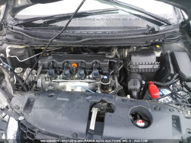 2HGFB2F93DH500257 - 2013 HONDA CIVIC EXL 黑色 照片 10