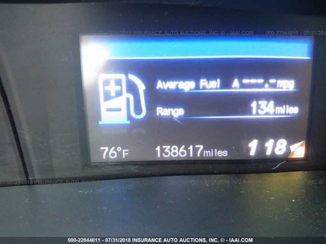 2HGFB2F93DH500257 - 2013 HONDA CIVIC EXL 黑色 照片 7