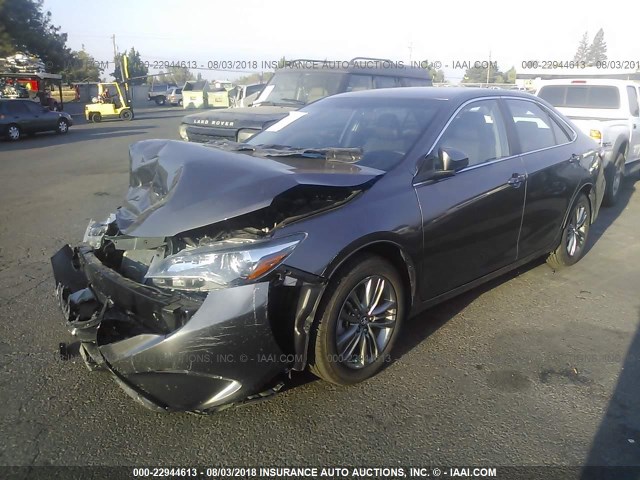 4T1BF1FK6HU407892 - 2017 TOYOTA CAMRY LE/XLE/SE/XSE 灰色 照片 2