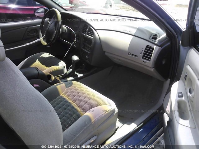 2G1WX12K639329041 - 2003 CHEVROLET MONTE CARLO SS ლურჯი ფოტო 5