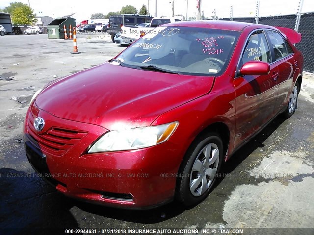 4T1BE46K49U301110 - 2009 TOYOTA CAMRY SE/LE/XLE წითელი ფოტო 2