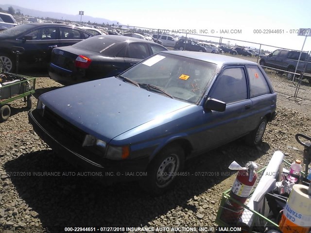 JT2EL36Z1J0290263 - 1988 TOYOTA TERCEL EZ BLUE photo 2