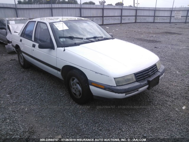 1G1LD55M9RY282799 - 1994 CHEVROLET CORSICA WHITE photo 1