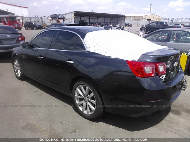 1G11F5SL3FF176983 - 2015 CHEVROLET MALIBU LTZ 灰色 照片 3