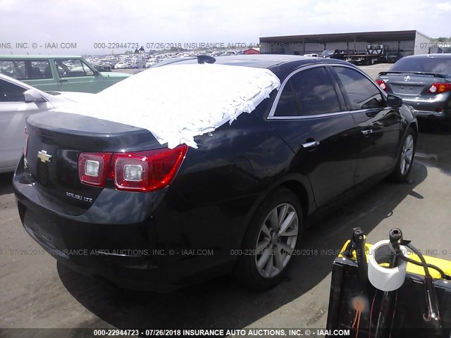 1G11F5SL3FF176983 - 2015 CHEVROLET MALIBU LTZ 灰色 照片 4