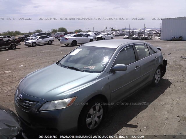 JTNBE46K373072583 - 2007 TOYOTA CAMRY NEW GENERAT CE/LE/XLE/SE GREEN photo 2