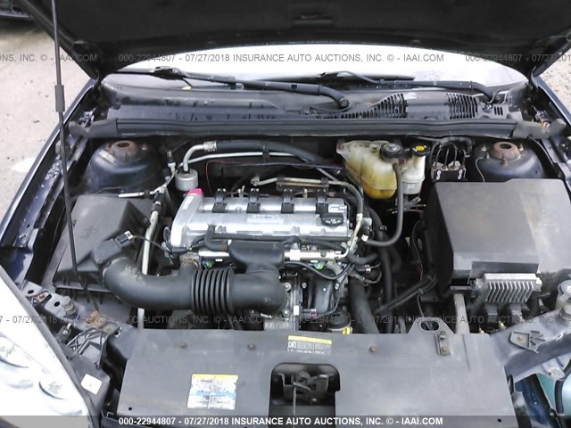 1G1ZS58F77F103309 - 2007 CHEVROLET MALIBU LS Dark Blue photo 10