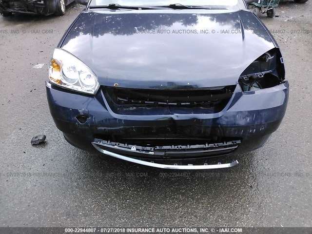 1G1ZS58F77F103309 - 2007 CHEVROLET MALIBU LS Dark Blue photo 6