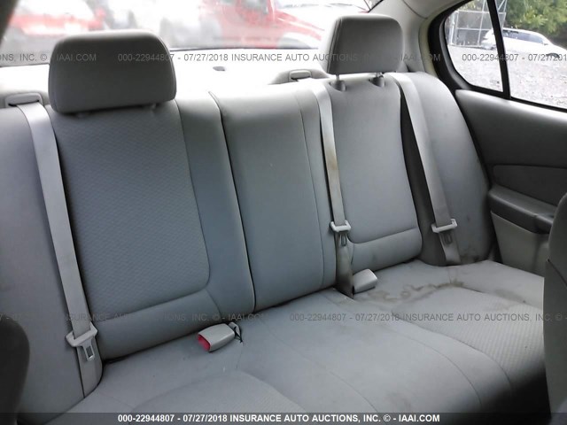 1G1ZS58F77F103309 - 2007 CHEVROLET MALIBU LS Dark Blue photo 8