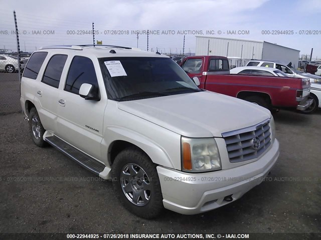 1GYEK63N14R120752 - 2004 CADILLAC ESCALADE LUXURY თეთრი ფოტო 1