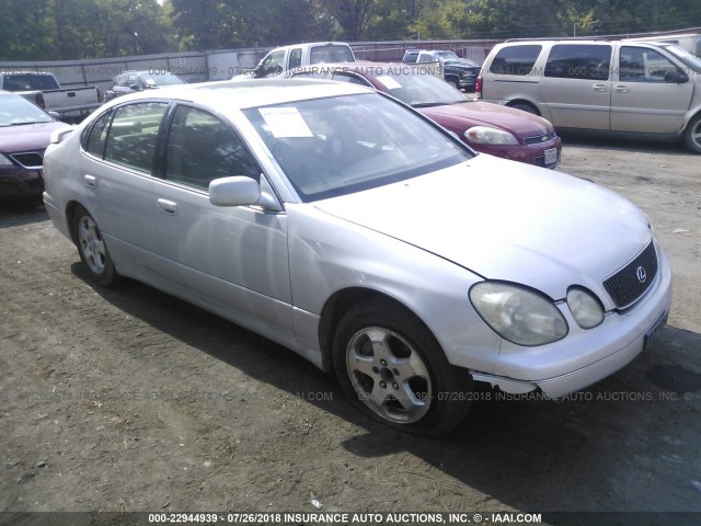 JT8BH68X1W0013076 - 1998 LEXUS GS 400 SILVER photo 1