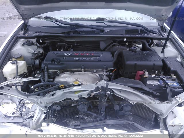 4T1BE32K44U880866 - 2004 TOYOTA CAMRY LE/XLE/SE 银色 照片 10