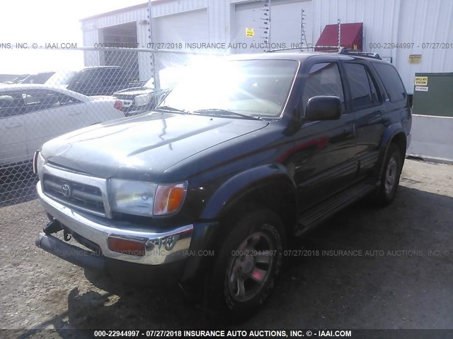 JT3HN87R9W0155344 - 1998 TOYOTA 4RUNNER LIMITED BLACK photo 2