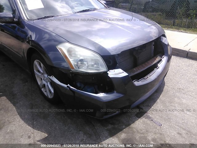 1N4BA41E67C800517 - 2007 NISSAN MAXIMA SE/SL GRAY photo 6