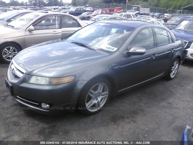 19UUA66298A036819 - 2008 ACURA TL GRAY photo 2