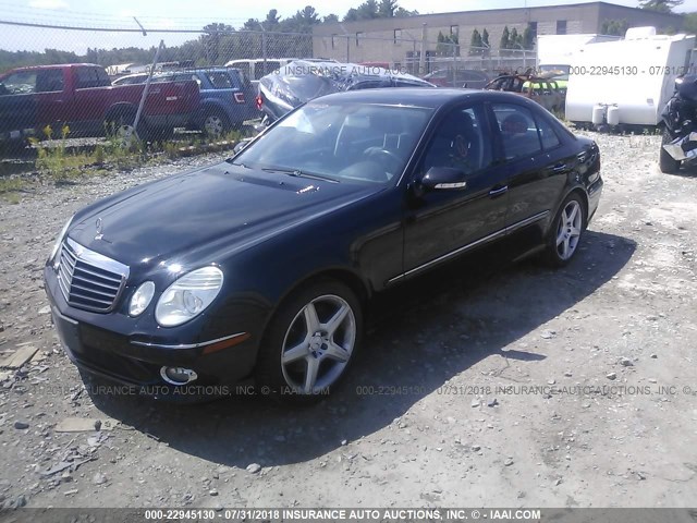 WDBUF87X29B430632 - 2009 MERCEDES-BENZ E 350 4MATIC BLACK photo 2