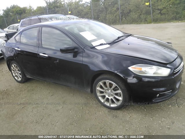 1C3CDFCH0DD296565 - 2013 DODGE DART LIMITED/R/T BLACK photo 1