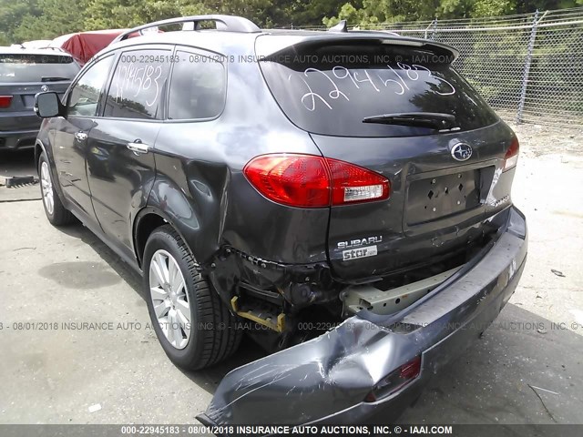 4S4WX98D494400467 - 2009 SUBARU TRIBECA LIMITED GRAY photo 3