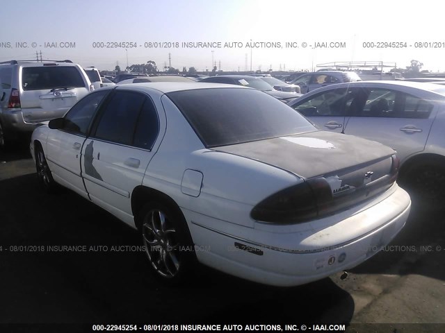 2G1WL52M2W1105269 - 1998 CHEVROLET LUMINA LS WHITE photo 3