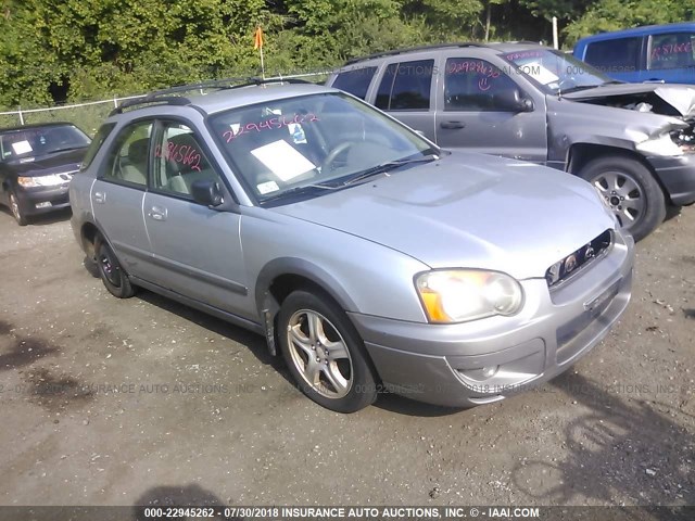 JF1GG68554H818186 - 2004 SUBARU IMPREZA OUTBACK SPORT SILVER photo 1