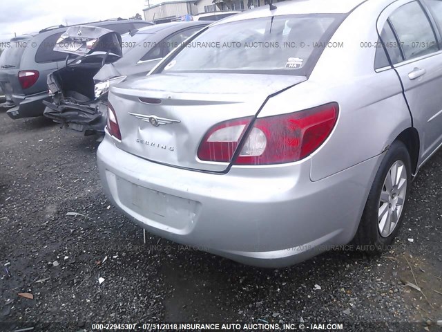 1C3LC46K47N540991 - 2007 CHRYSLER SEBRING SILVER photo 6