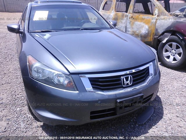 1HGCP2F81AA114927 - 2010 HONDA ACCORD EXL GRAY photo 6