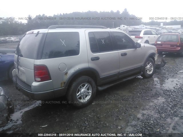 1FMZU73K93UC31229 - 2003 FORD EXPLORER XLT/XLT SPORT/NBX SILVER photo 4