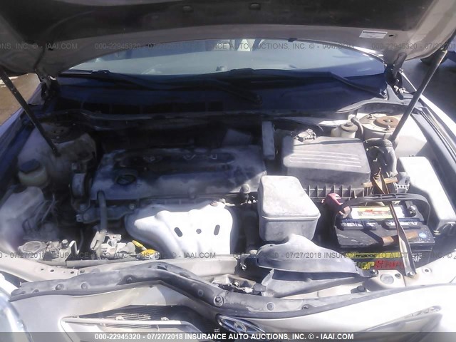 4T1BE46KX7U007286 - 2007 TOYOTA CAMRY NEW GENERAT CE/LE/XLE/SE SILVER photo 10