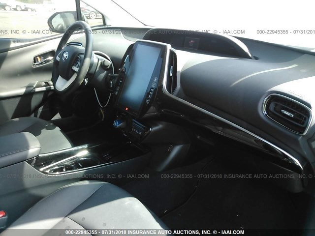 JTDKARFP0H3002047 - 2017 TOYOTA PRIUS PRIME  灰色 照片 5