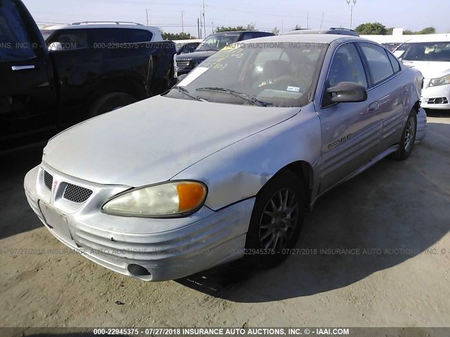 1G2NF52T2YM785803 - 2000 PONTIAC GRAND AM SE1 SILVER photo 2