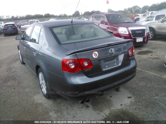 3VWEF71K47M165714 - 2007 VOLKSWAGEN JETTA WOLFSBURG 灰色 照片 3