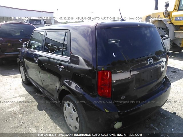 JTLKE50E681044159 - 2008 TOYOTA SCION XB Bənövşəyi foto 3