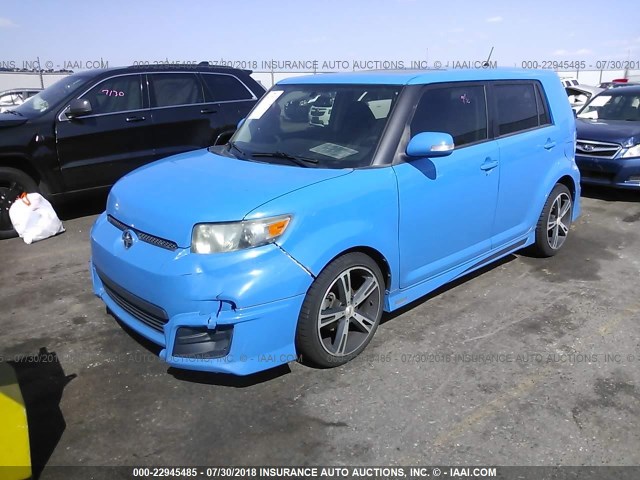 JTLZE4FE2B1134447 - 2011 TOYOTA SCION XB Blau Foto 2