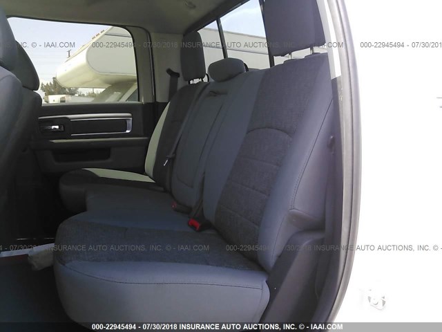 3C63RRHL1HG697621 - 2017 RAM 3500 SLT WHITE photo 8