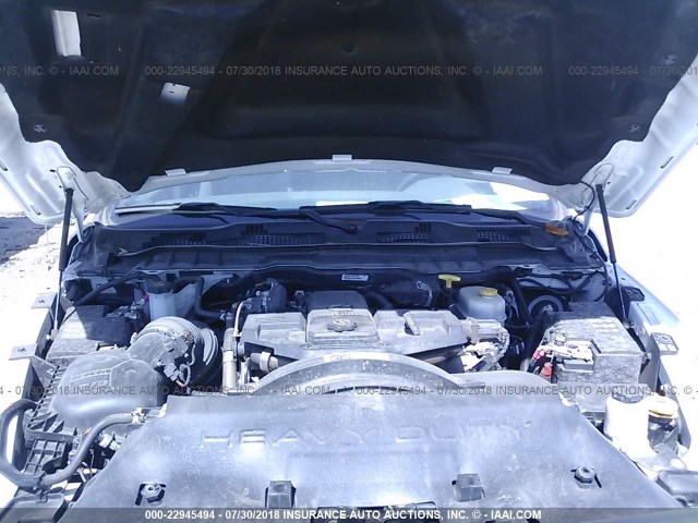 3C63RRHL1HG697621 - 2017 RAM 3500 SLT WHITE photo 9