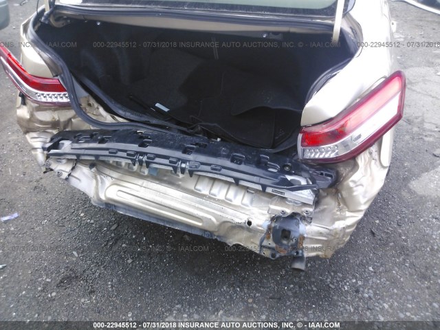 4T1BF3EK9AU089320 - 2010 TOYOTA CAMRY SE/LE/XLE 金色 照片 6