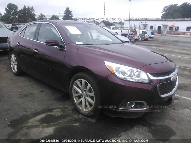1G11F5SL2FF211710 - 2015 CHEVROLET MALIBU LTZ 勃艮第红 照片 1
