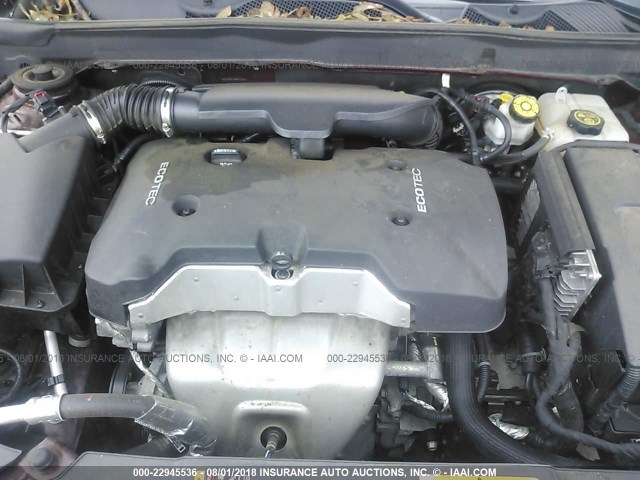 1G11F5SL2FF211710 - 2015 CHEVROLET MALIBU LTZ 勃艮第红 照片 10