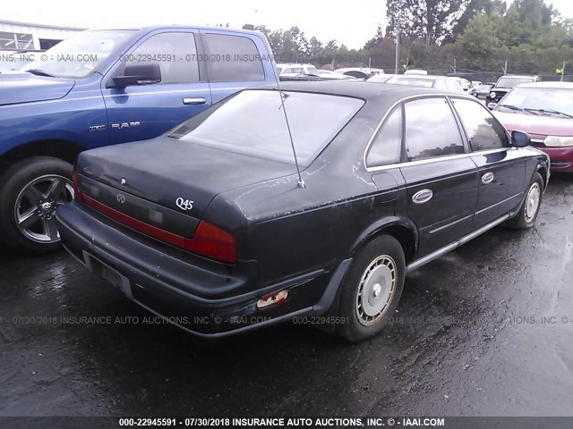 JNKNG01C0NM210199 - 1992 INFINITI Q45 BLACK photo 4